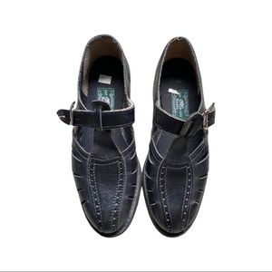 Vintage 90’s Roots leather Mary Jane shoes brogues 6